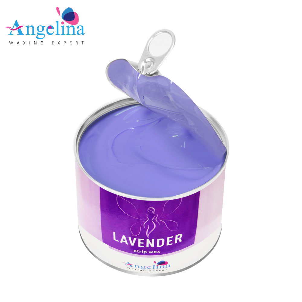 400G TIN LAVENDER STRIP WAX