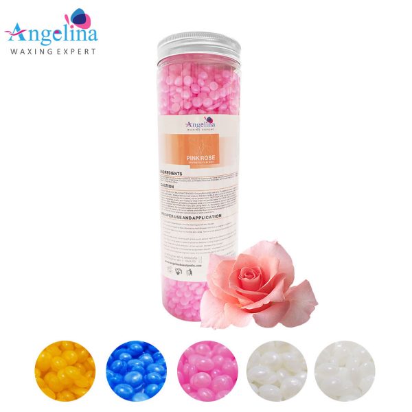 PINK ROSE SYNTHETIC FILM WAX BEAD - Image 4