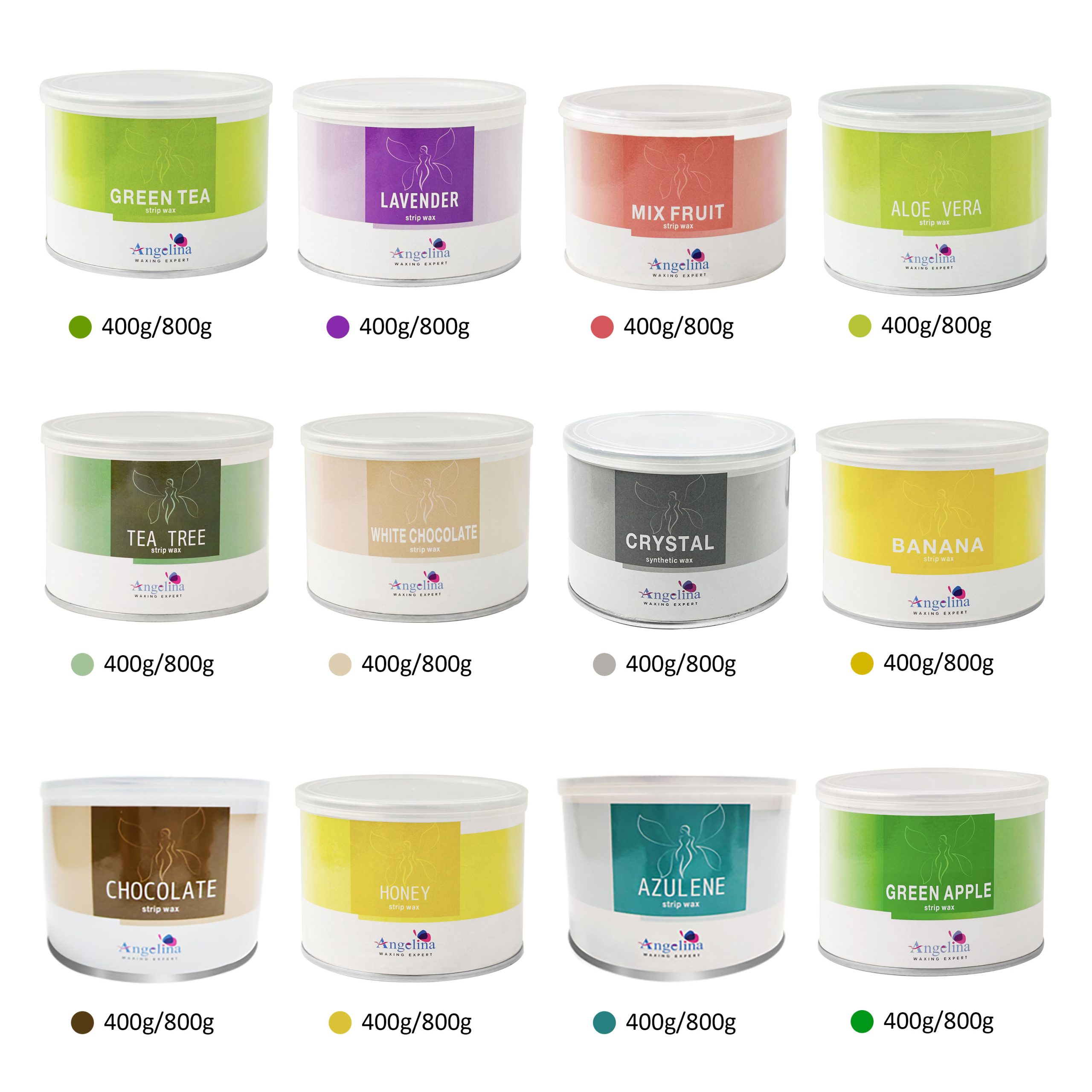 400G TIN STRIP WAX AVAILABLE IN VARIOUS SCENTS - Image 4