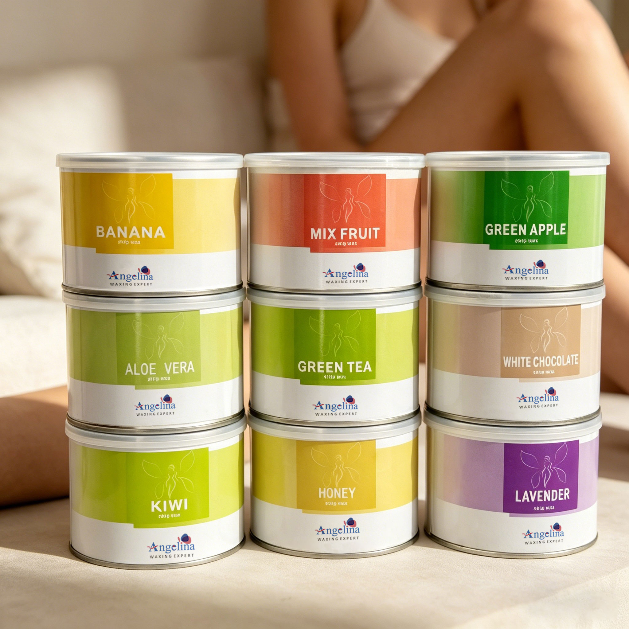 400G TIN STRIP WAX AVAILABLE IN VARIOUS SCENTS - Image 2